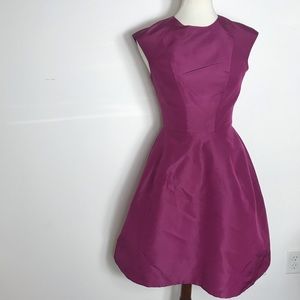 Monique Lhuillier Pink Mini Dress